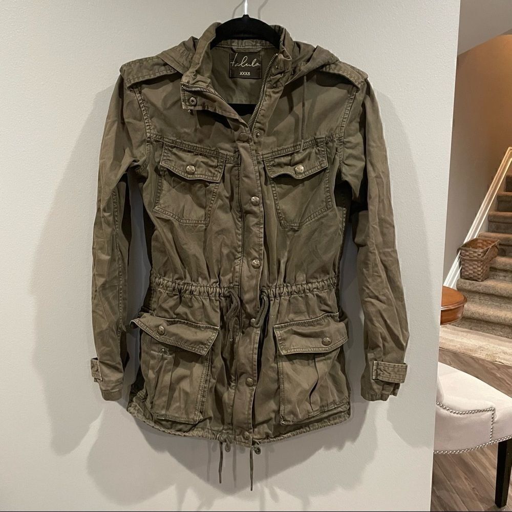 Talula Military Style Coat XXXS utility Jacket